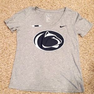 PSU Penn State Ladies V-neck Tee